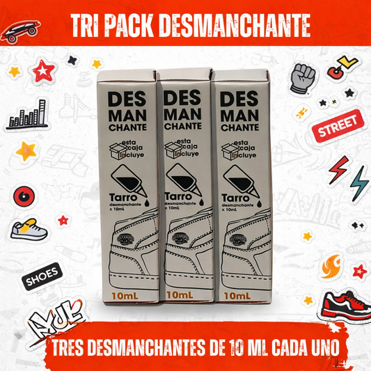 TRIPACK DESMANCHANTE PARA SUELAS