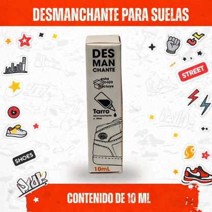 DESMANCHANTE PARA SUELAS