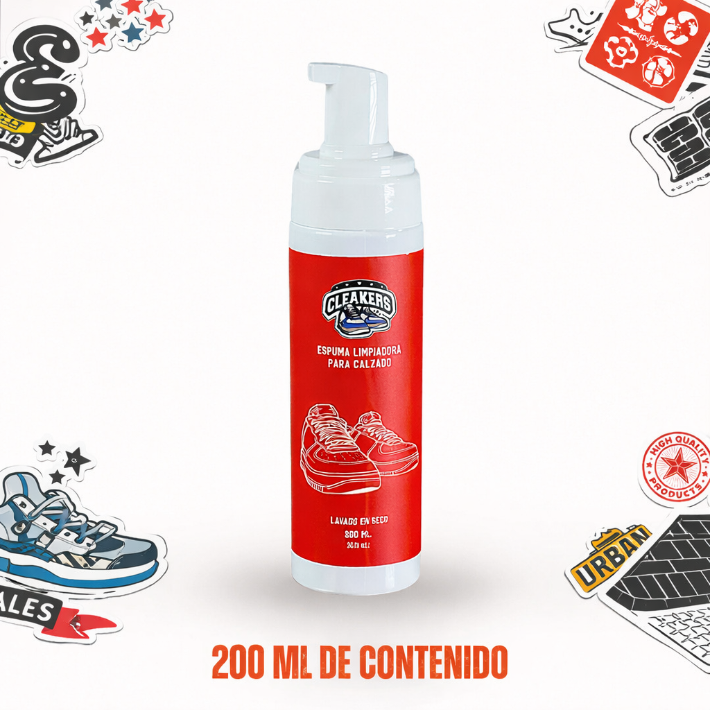 ESPUMA LIMPIADORA PARA CALZADO