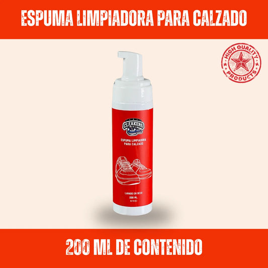 ESPUMA LIMPIADORA PARA CALZADO