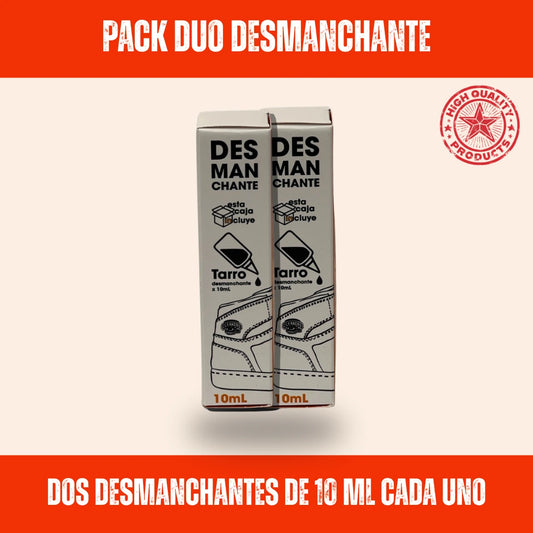 PACKDUO DESMANCHANTE PARA SUELAS