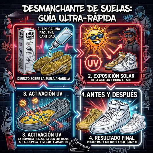 DESMANCHANTE PARA SUELAS