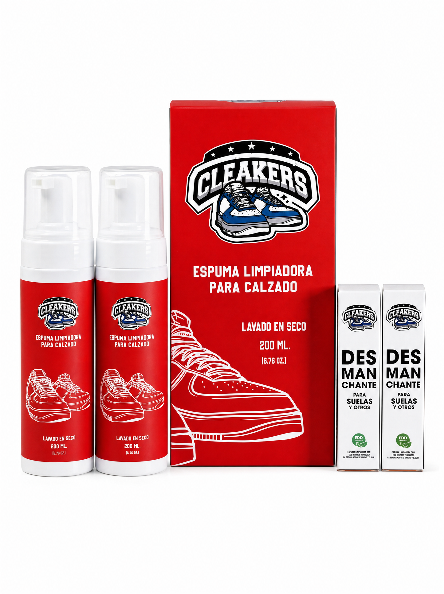 KIT HIGH — 2 CLEAKERS + 2 DESMANCHANTES